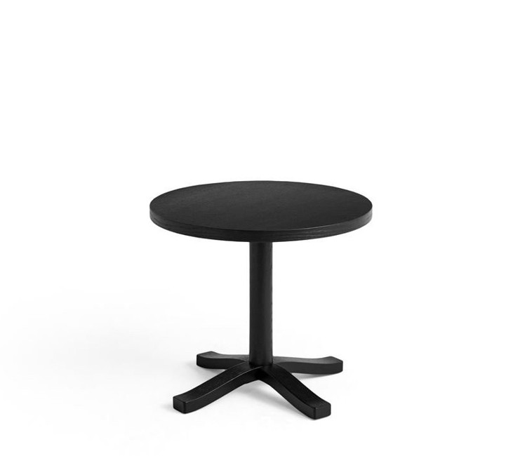 HAY - Pastis Coffee Table, Ø46 x H40 cm - Black Lacquered Ash