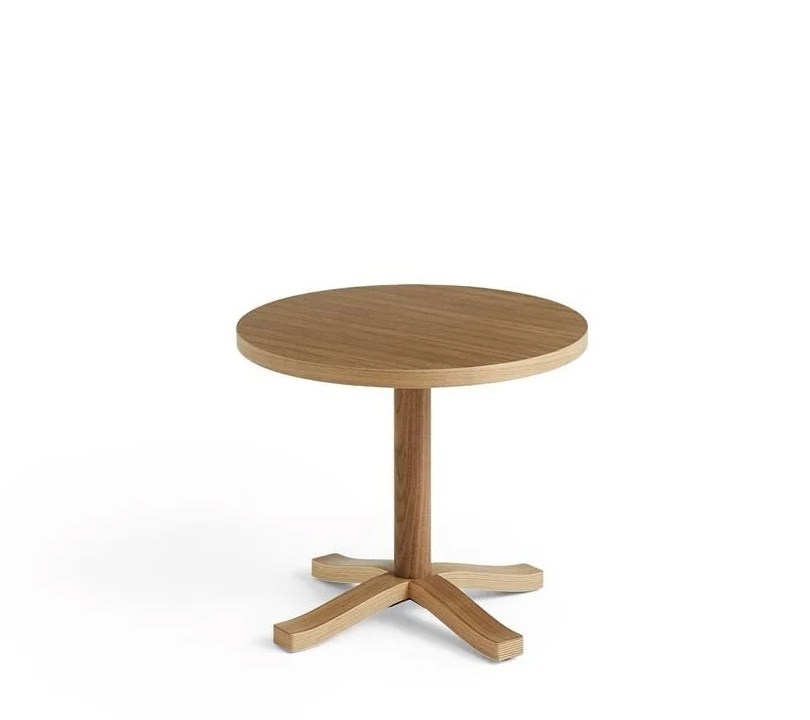 HAY - Pastis Coffee Table,Ø46 x H40 cm - Lacquered Walnut - Hjemme og kjøkken