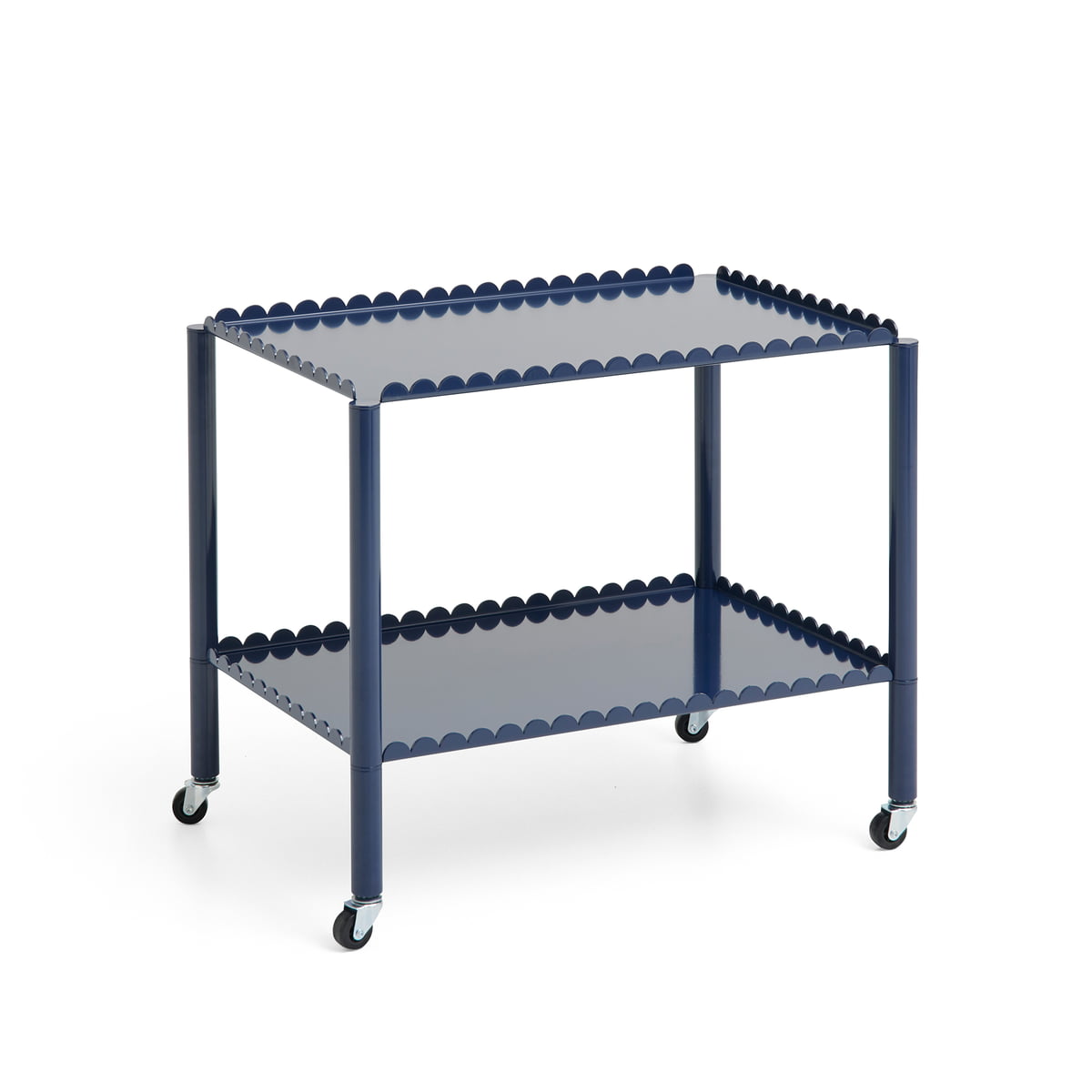 HAY - Arcs Trolley Low Steel Blue