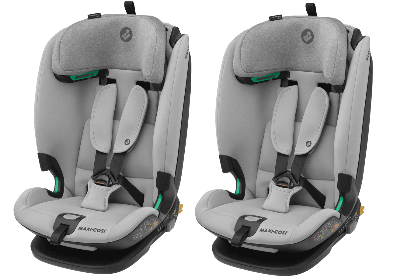 Maxi Cosi - 2 x Titan+ I-size Authentic Grey - Baby og barn