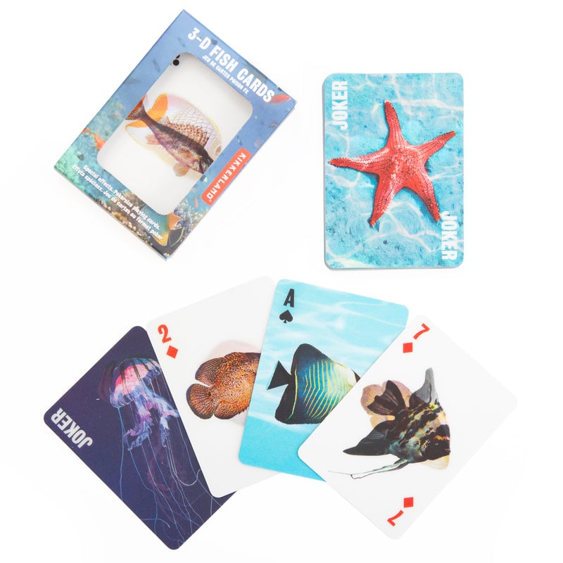 Fish 3D Cards