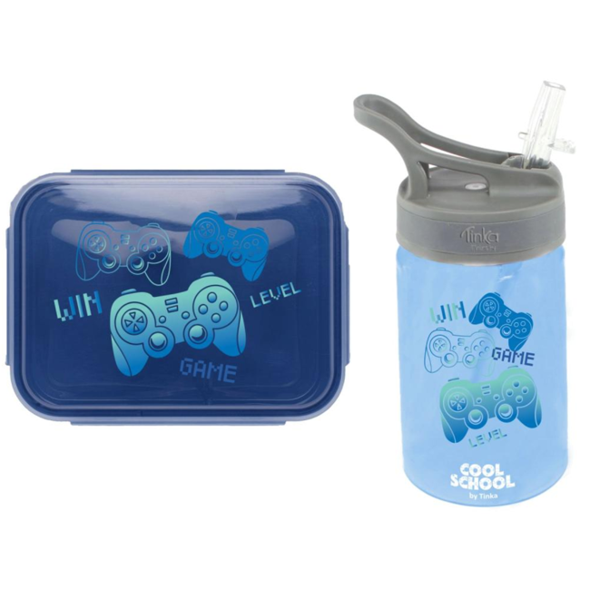 Tinka - Lunch Box & Water Bottle - Gaming (1237519/1237528)