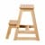 Cinas - Skala stepladder and stool, 2 steps - Teak (5074001) thumbnail-3