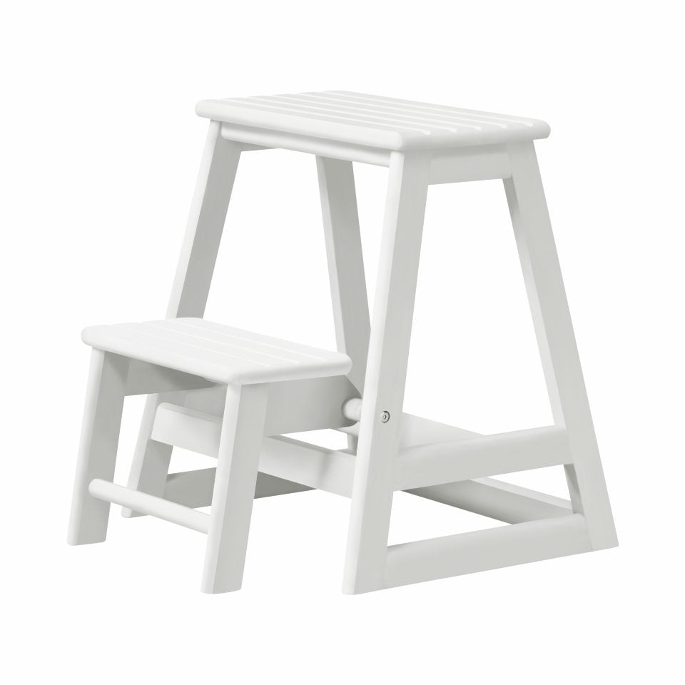 Cinas - Skala stepladder and stool, 2 steps - White (5074012) - Hjemme og kjøkken