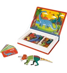 Janod - Magneti'book - Dinosaurs Magneti'book - 40 magneter