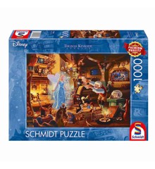 Schmidt - Thomas Kinkade: Disney - Geppettos Pinocchio (1000 brikker)