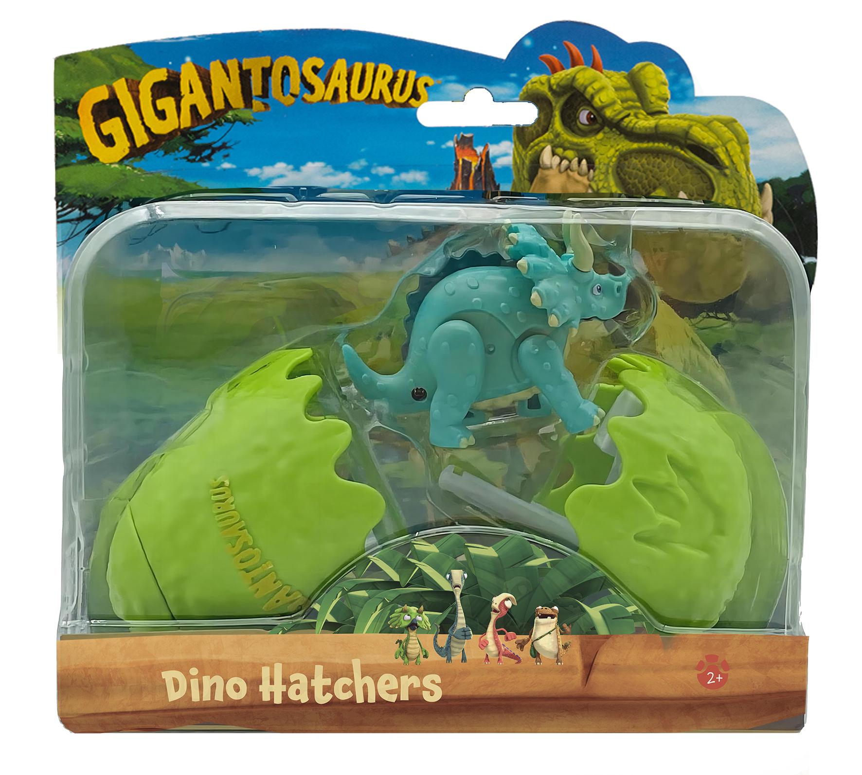 GIGANTOSAURUS - Dino Hatchers 5 cm 2 asst (7500) - Leker