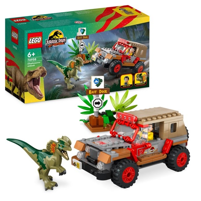 LEGO Jurassic World - Dilophosaurus Ambush (76958)