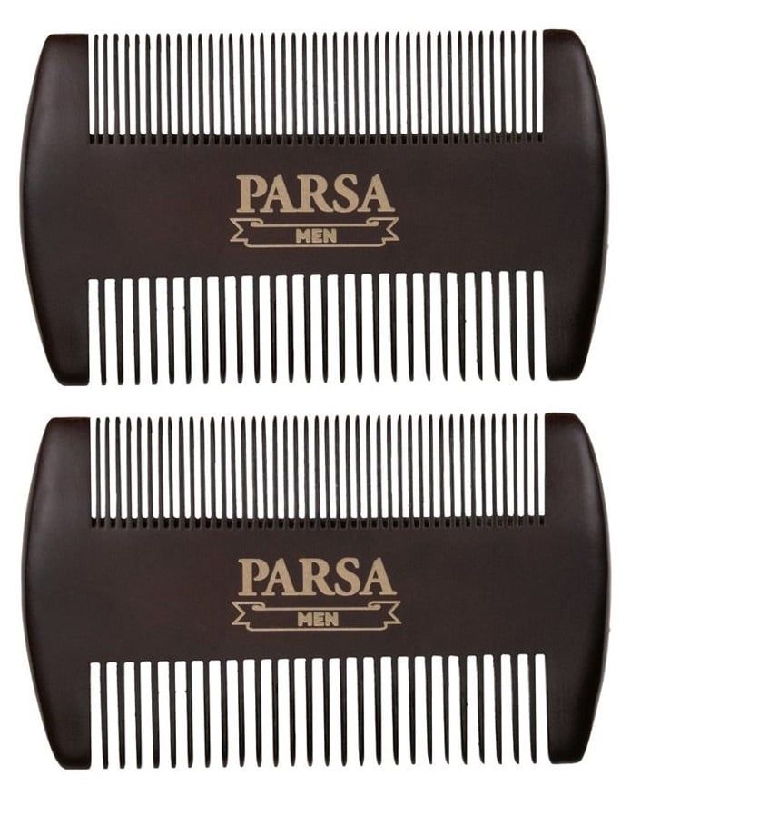 Parsa - Beauty Men Beard Comb x 2 - Helse og personlig pleie