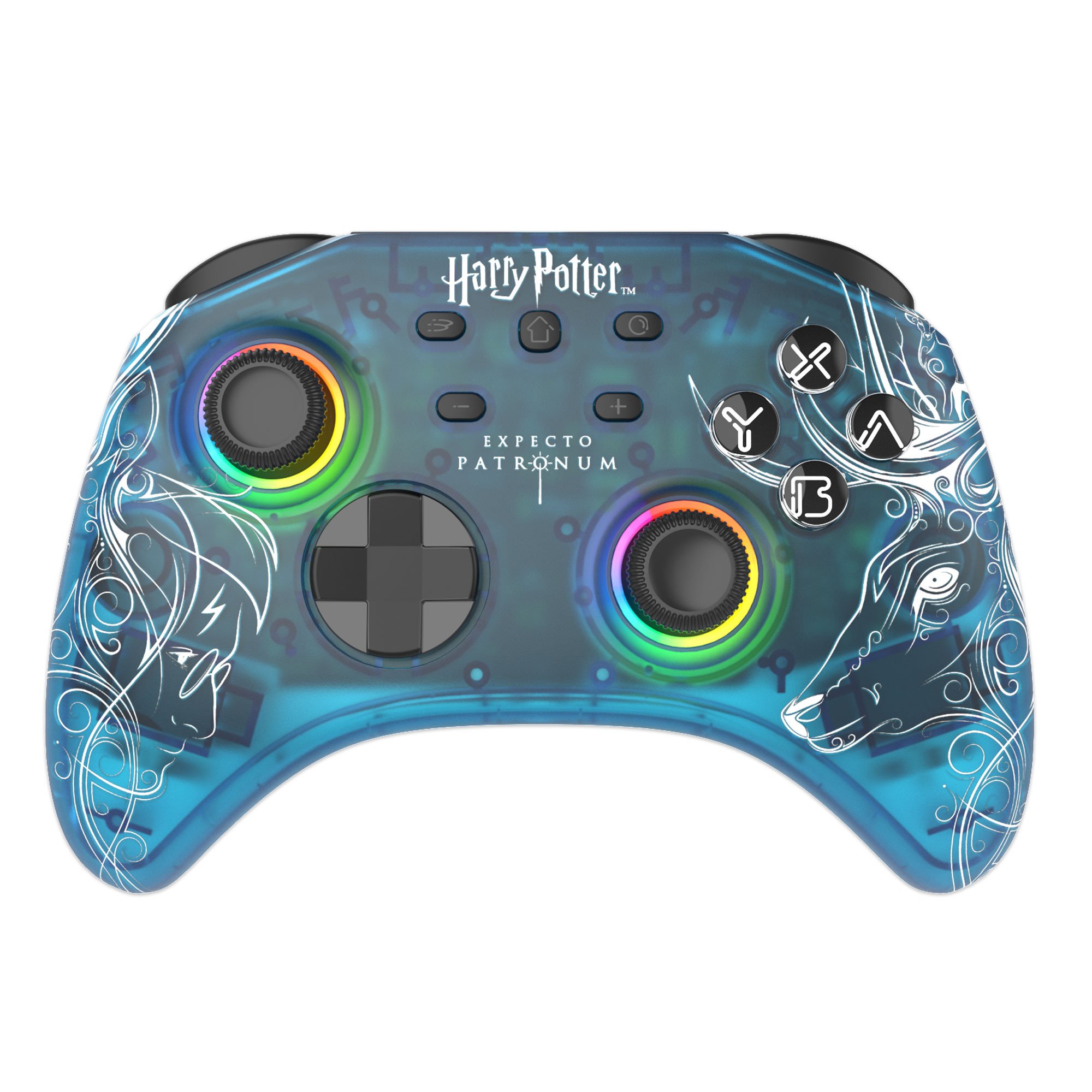 Trade Invaders Harry Potter Expecto Patronum Blue Gamepad Nintendo Switc - Videospill og konsoller