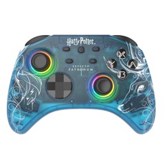 Trade Invaders Harry Potter Expecto Patronum Blue Gamepad Nintendo Switc