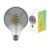 Hombli - Smart Bulb G95 CCT Filament (E27) - Smokey thumbnail-1