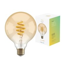Hombli - Smart Bulb G95 CCT Filament - Amber