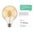 Hombli - Smart Bulb G95 CCT Filament - Amber thumbnail-2