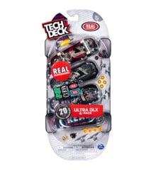 Tech Deck - Finger Skateboard 4 Pack - Real Skateboards (6028815)