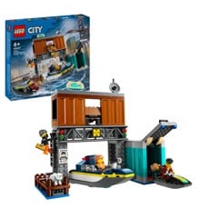 LEGO City - Politiets speedbåd og skurkenes skjulested (60417)