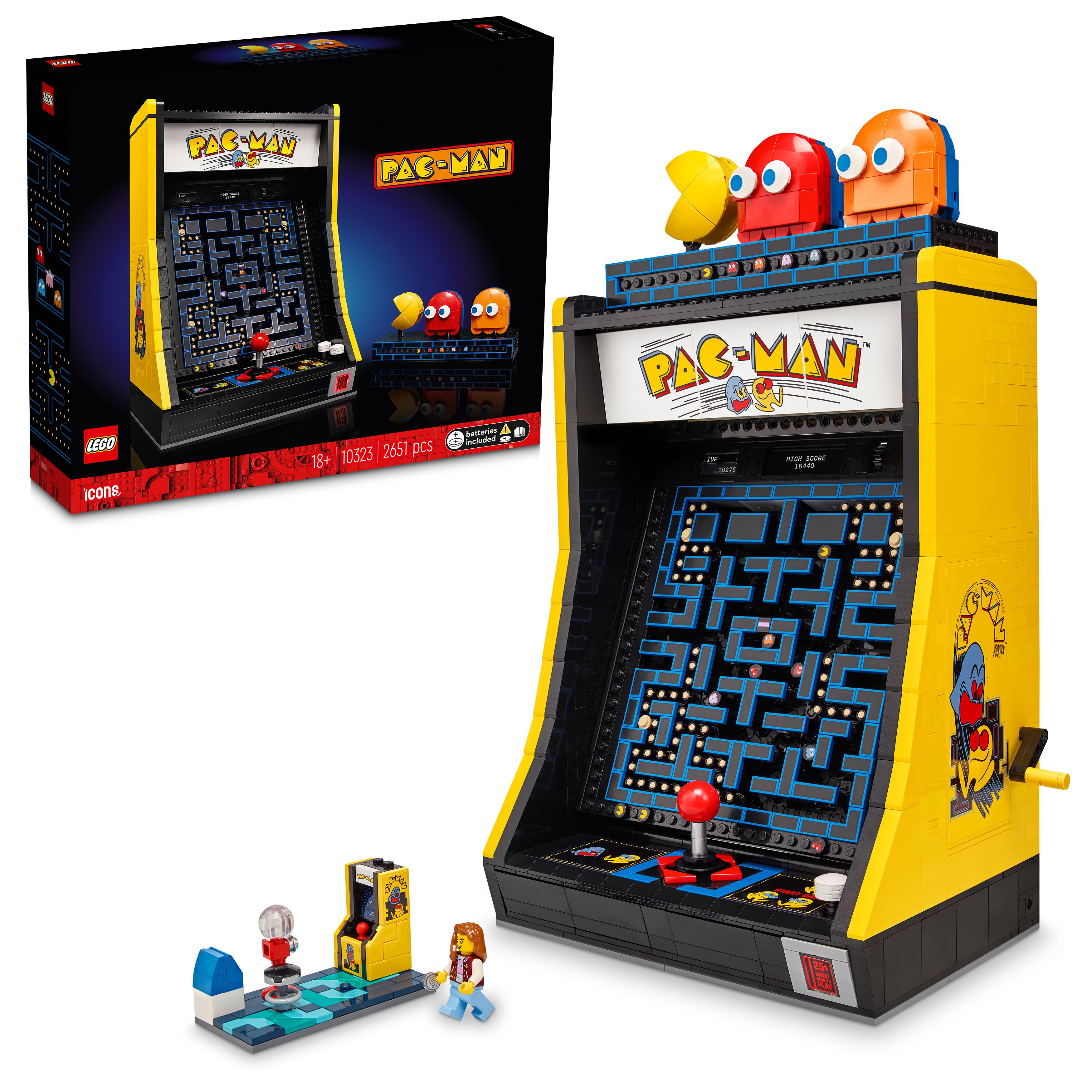 LEGO Icons - PAC-MAN arkadespill (10323) - Leker