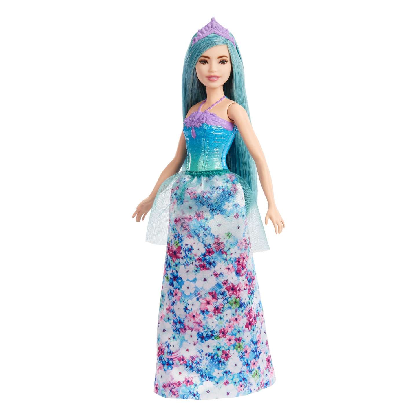 Barbie - Dreamtopia Royal Doll - Teal Hair (HGR16) - Leker
