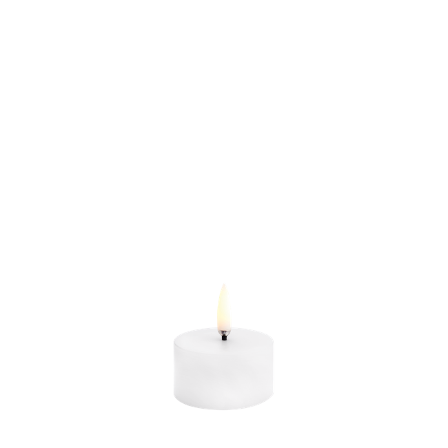 Uyuni - LED pillar candle - Nordic White, 5x2,8 cm (UL-PI-NW0503)