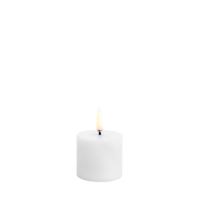 Uyuni - LED blok lys  - Nordic White, 5x4,5 cm