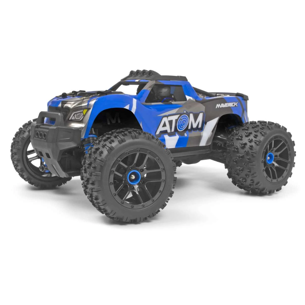 Maverick - Atom 1/18 4WD Electric Truck - Blue (150500) - Leker