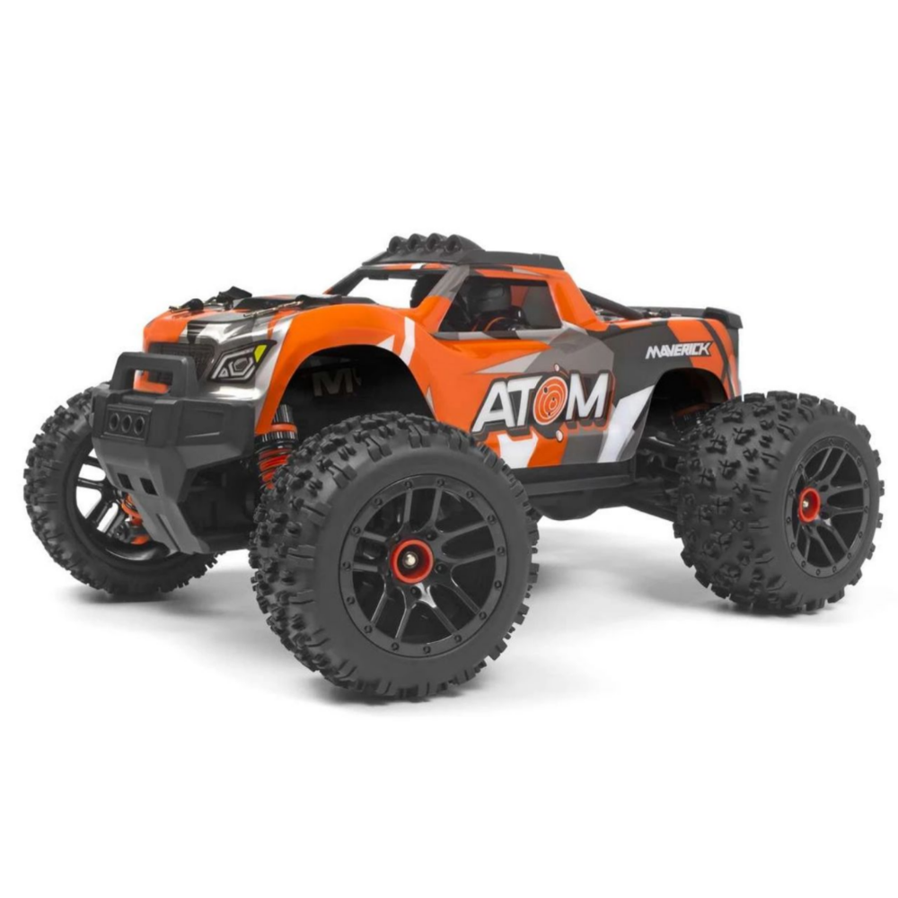 Maverick - Atom 1/18 4WD Electric Truck - Orange (150502) - Leker