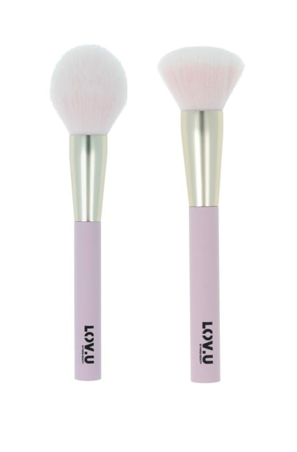 Parsa - LOV.U Powder Brush Pink + Parsa - LOV.U Make-Up Brush Pink