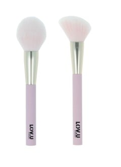 Parsa - LOV.U Powder Brush Pink + Parsa - LOV. U Blush Brush Pink