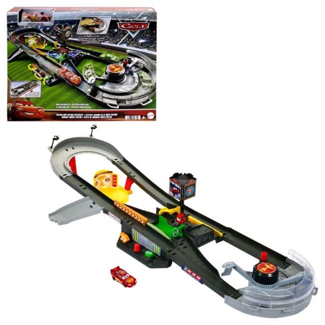Disney Biler - Piston Cup Action Speedway legesæt (HPD81)
