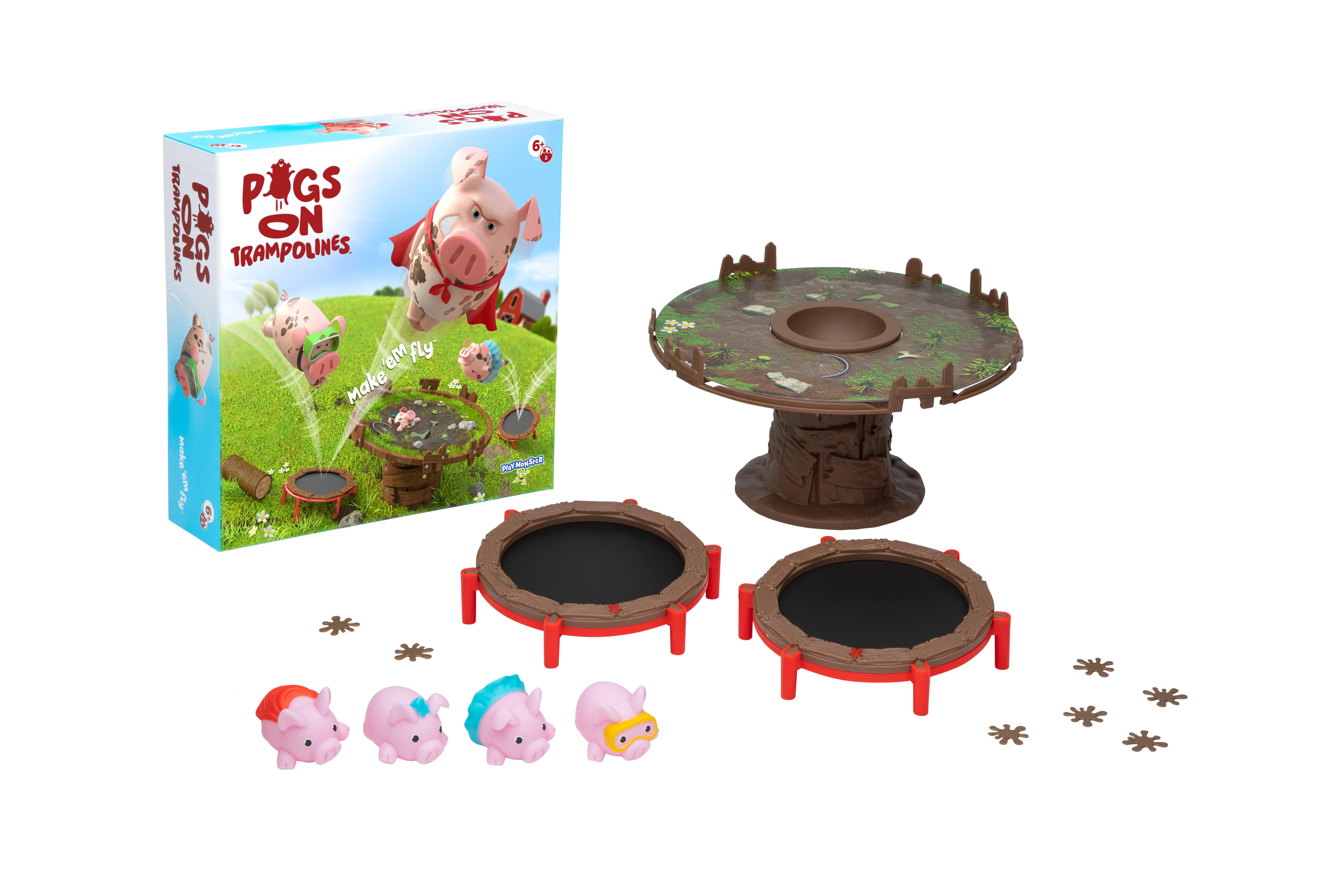 Games - Pigs on Trampolines (409229) - Leker