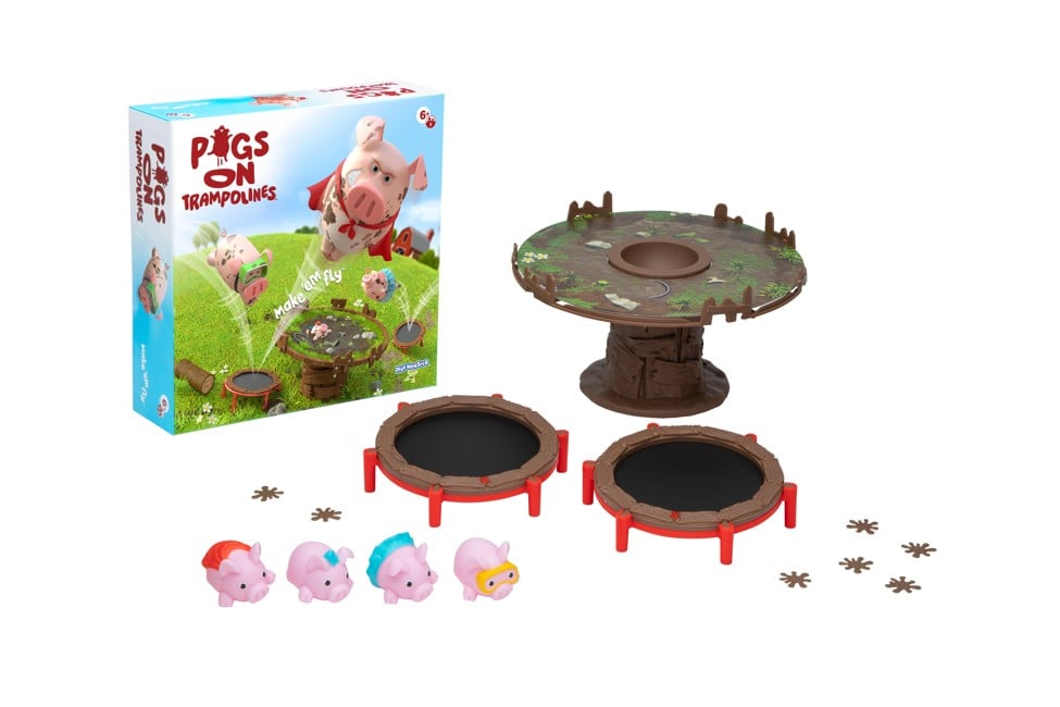 Games - Pigs on Trampolines