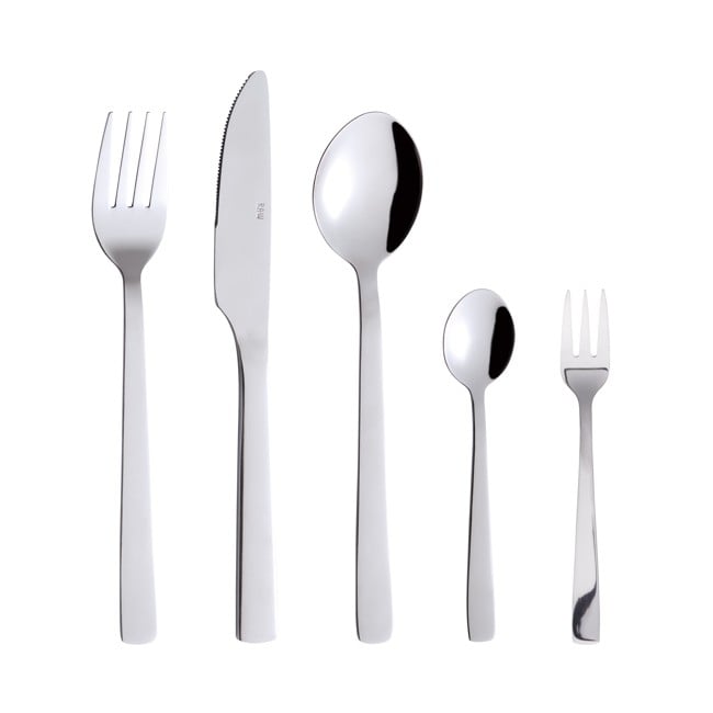 RAW - Cutlery set Stainless Steel - Mirror polish - 60 pcs (15529)