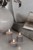 Uyuni - LED pillar melted candle - Sandstone, Smooth - 5x2,8 cm (UL-PI-SAM0503) thumbnail-3