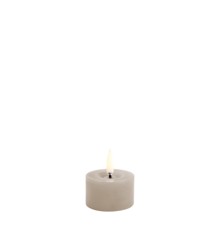 Uyuni - LED smeltet blok lys - Sandstone, Smooth - 5x2,8 cm