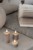 Uyuni - LED smeltet blok lys - Sandstone, Smooth - 5x4,5 cm thumbnail-2