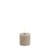 Uyuni - LED pillar melted candle - Sandstone, Smooth - 5x4,5 cm (UL-PI-SAM0505) thumbnail-1