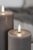 Uyuni - LED pillar melted candle - Sandstone Rustic - 7,8x10 cm (UL-PI-SAM78010) thumbnail-2