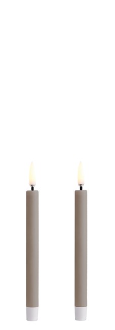 Uyuni - LED mini krone lys 2-pak - Sandstone, Smooth - 1,3x13,8 cm