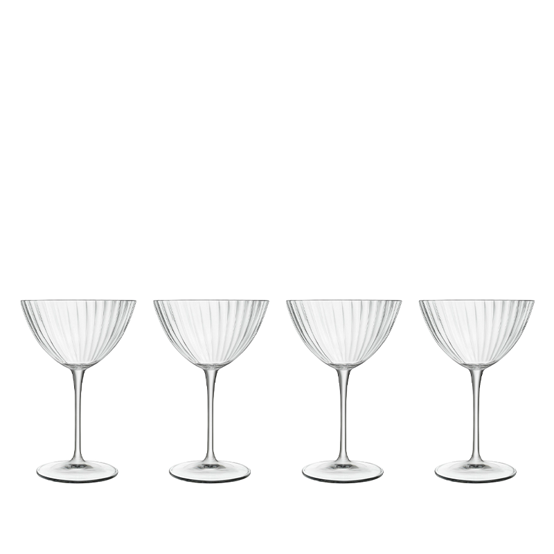 Luigi Bormioli - Optica Martini glass 22 cl 4 pcs. - Hjemme og kjøkken