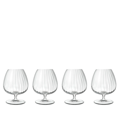 Luigi Bormioli - Optica Cognac glass 46,5 cl, 4 pcs.