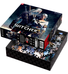 GAMING PUZZLE: THE WITCHER (WIEDŹMIN): GERALT AND CIRI PUZZLES - 1000