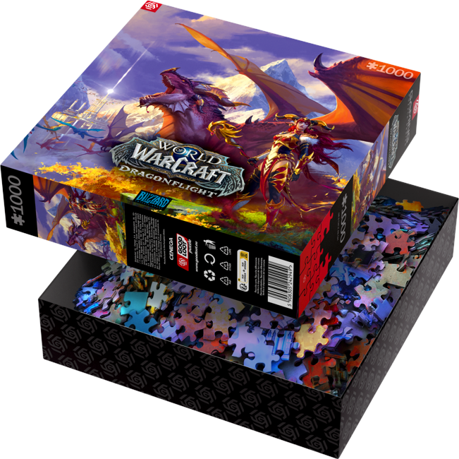 Good Loot - Gaming Puzzle: World of Warcraft Dragonflight Alexstrasza Puzzles - 1000