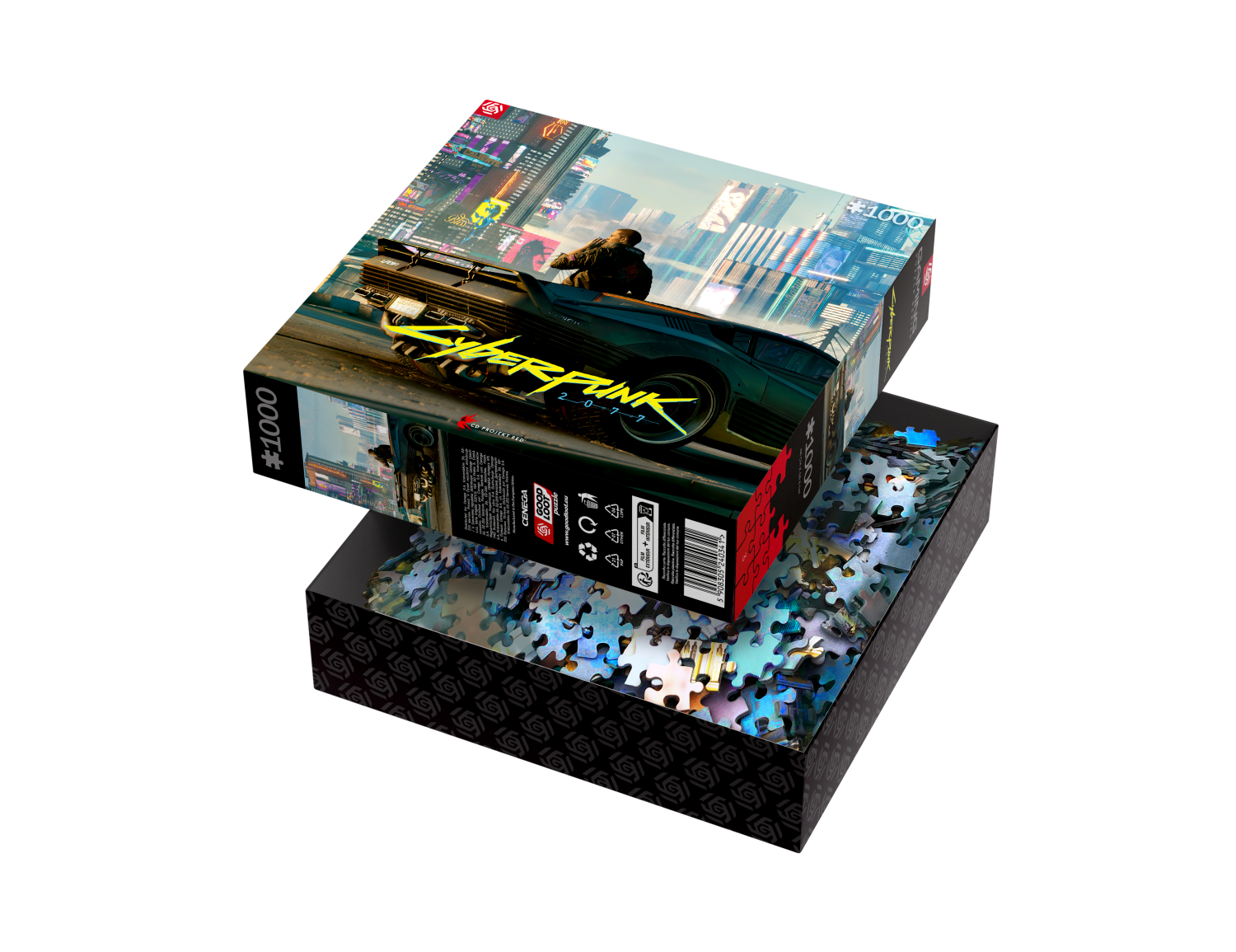 GAMING PUZZLE: CYBERPUNK 2077: MERCENARY ON THE RISE PUZZLES - 1000 - Fan-shop