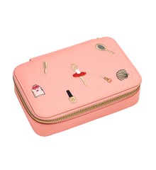 Jeune Premier - Penalhus med indhold - Jewellery Box Pink