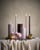 Uyuni - LED pillar candle - Light lavender, Rustic - 7,8x15,2 cm (UL-PI-LL78015) thumbnail-3