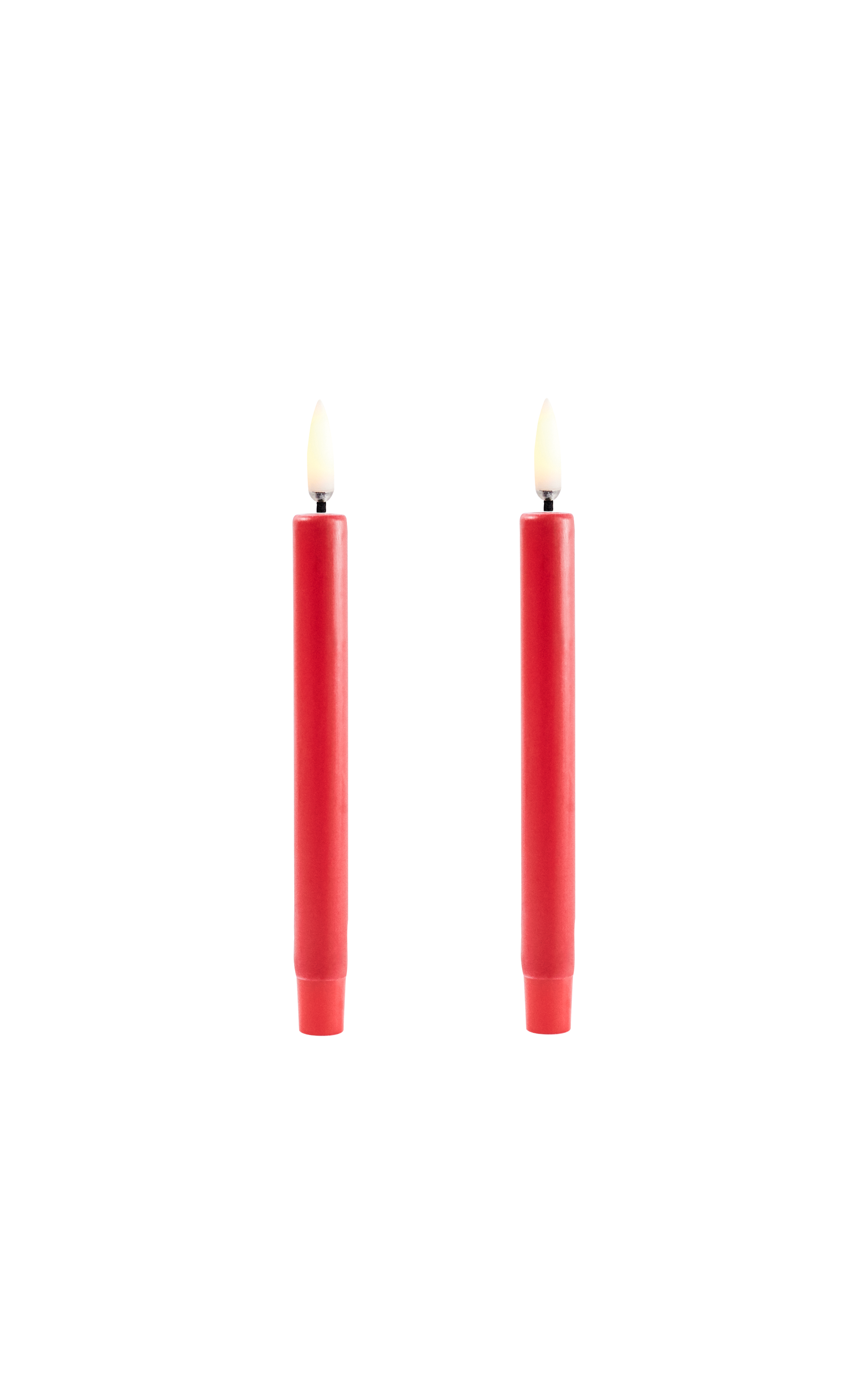Uyuni - LED mini krone lys 2-pak - Red, Smooth - 1,3x13,8 cm