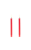 Uyuni - LED mini taper candle 2-pack - Red, Smooth - 1,3x13,8 cm (UL-TA-RE01312-2) thumbnail-1