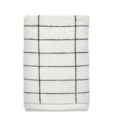 Mette Ditmer - TILE STONE bath towel 70x140 - Black