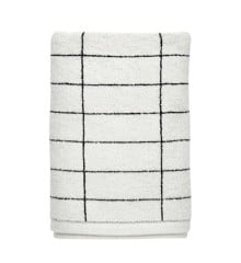 Mette Ditmer - TILE STONE bath towel 70x140 - Black