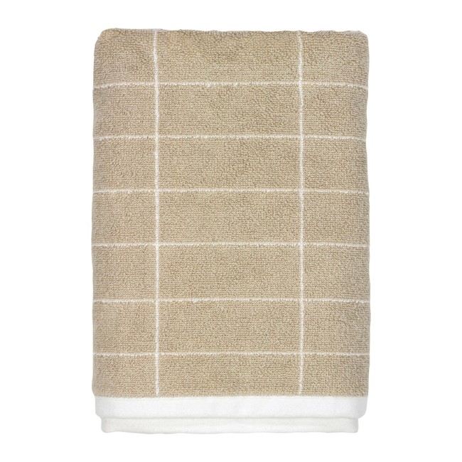 Mette Ditmer - TILE STONE bath towel 70x140 - Sand